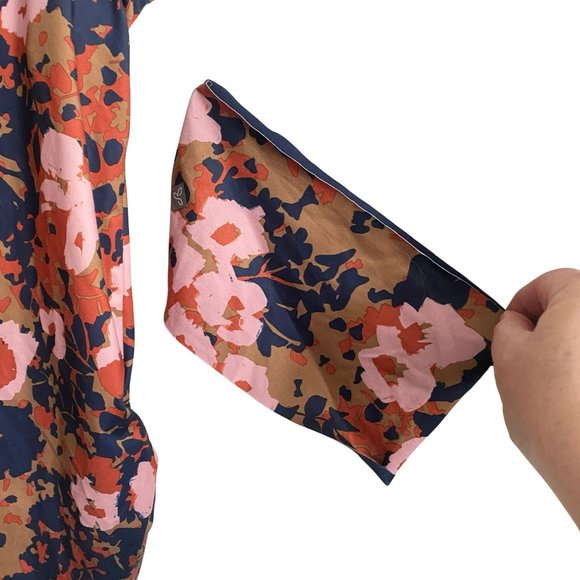 Prana Locano Bra Tank Top Swim Top Pink Floral S - Picture 9 of 9